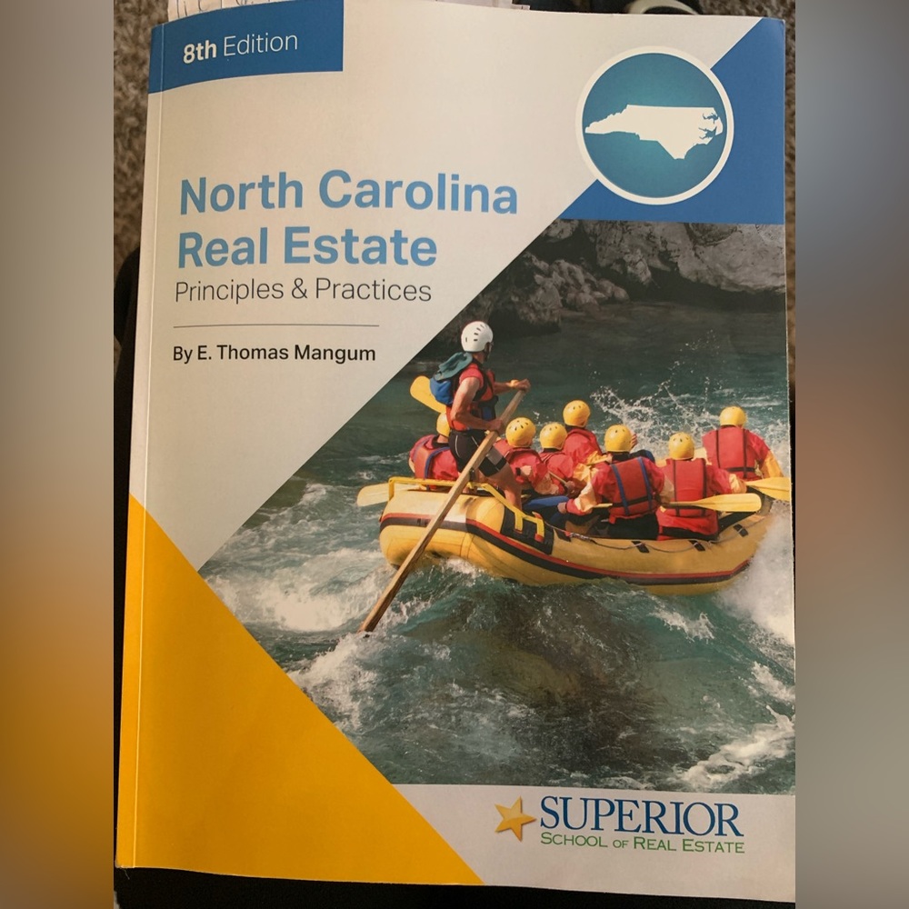 North Carolina Real Estate Broker Course Books